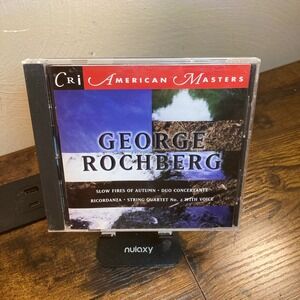 George Rochberg American Masters Vol 2 CD CRI 769 Classical Slow Fires of Autumn